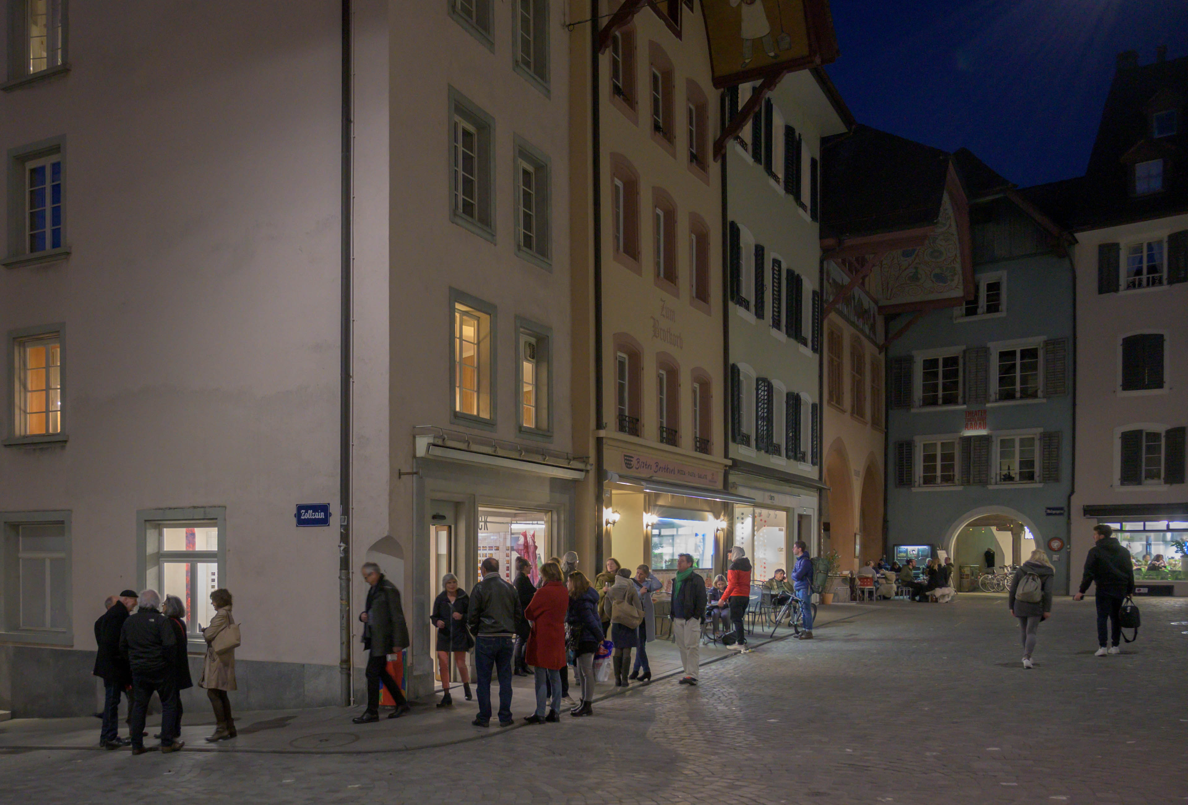 Vernissage Max Matter, Foto Peter Koehl