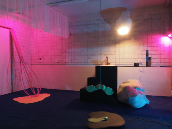 Gebrauchsanweisung für Felsen, Installationsansicht, Foto Leonie Brandner