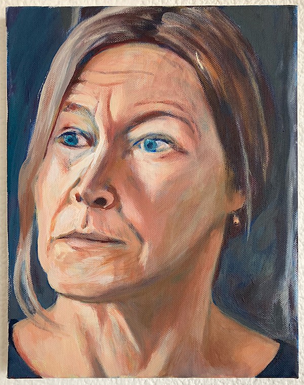 Cosimo Gritsch, Acryl auf Leinwand