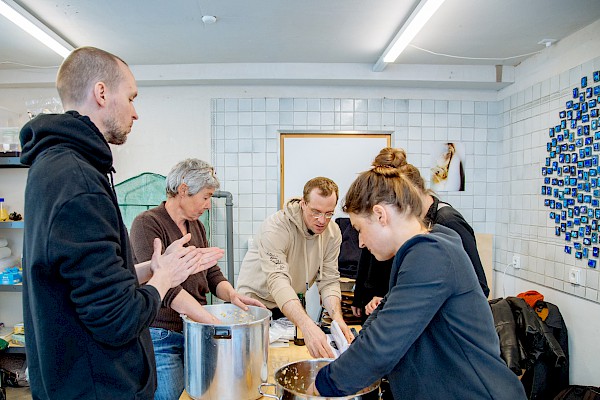 Tempeh Workshop, Foto Pearlie Frisch
