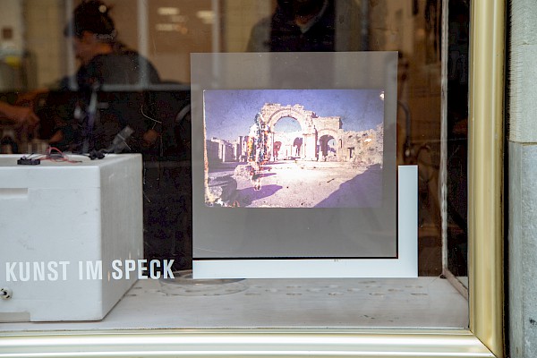 Projektion Jonas Studer, Foto Pearlie Frisch