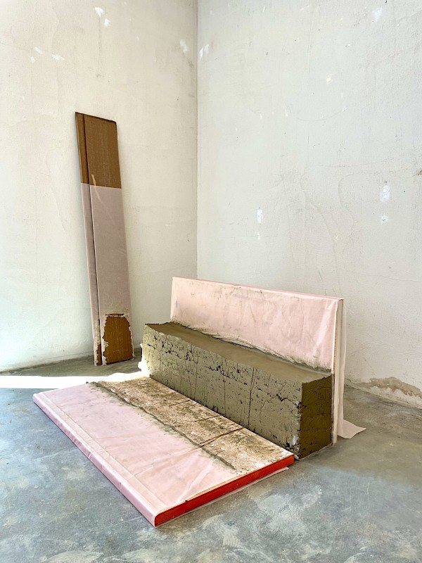 Tanja Kalt, Stampflehm, Seitenansicht, 25. September 2023