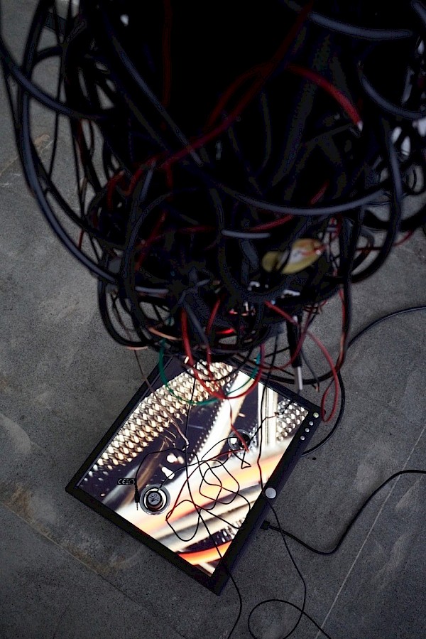 Installationsansicht, Detail, Foto bittelangsam