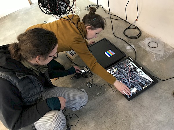 Andrea Züllig und Heiko Schätzle im Eck