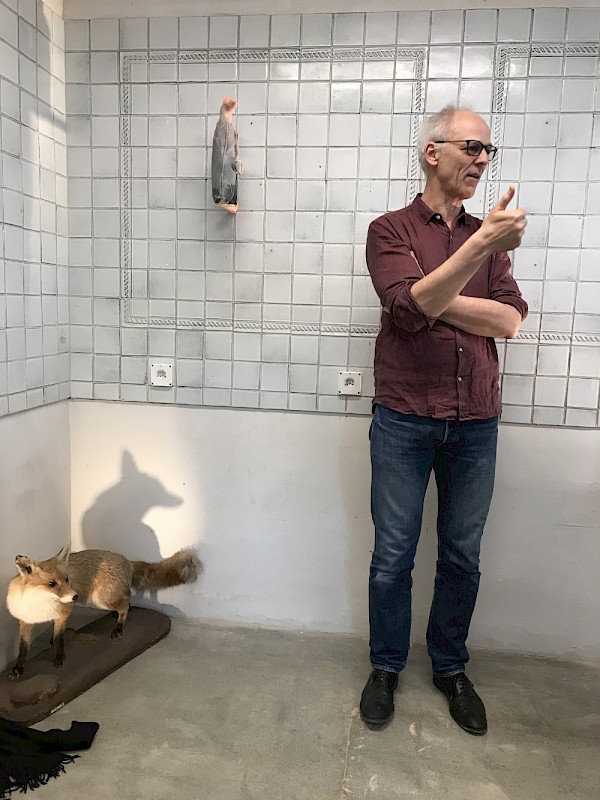 Vernissage, Einführung Peter Kuntner, Foto Sadhyo